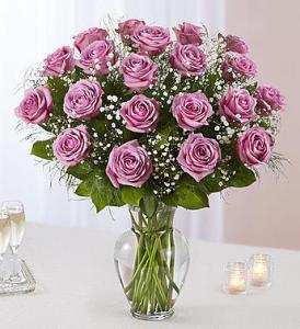 Purple Rose Vase – Blooms By Vickrey, Camp Hill PA
