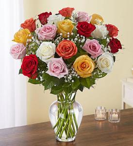 Assorted Rose Vase – Blooms By Vickrey, Camp Hill PA