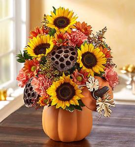 Pumpkin n' Posies – Blooms By Vickrey, Camp Hill PA