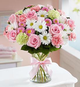 Sweet Baby Girl Bouquet – Blooms By Vickrey, Camp Hill PA