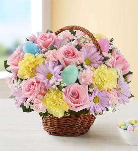 Easter Egg Basket – Blooms By Vickrey, Camp Hill PA