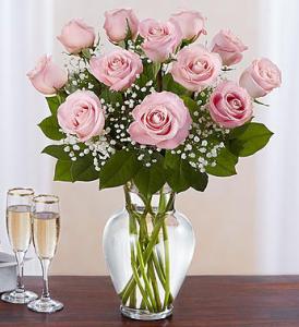 Pink Rose Vase – Blooms By Vickrey, Camp Hill PA