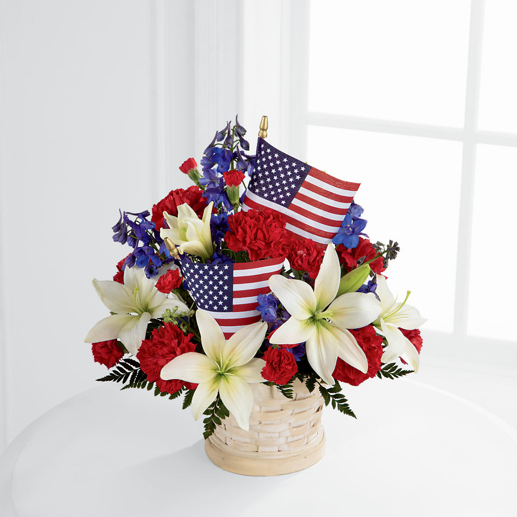 American Glory Bouquet – Blooms By Vickrey, Camp Hill PA