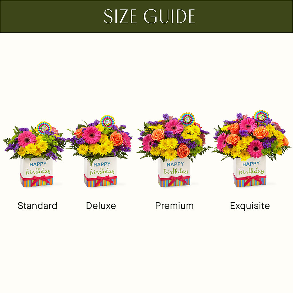 Birthday Brights Bouquet – Blooms By Vickrey, Camp Hill PA
