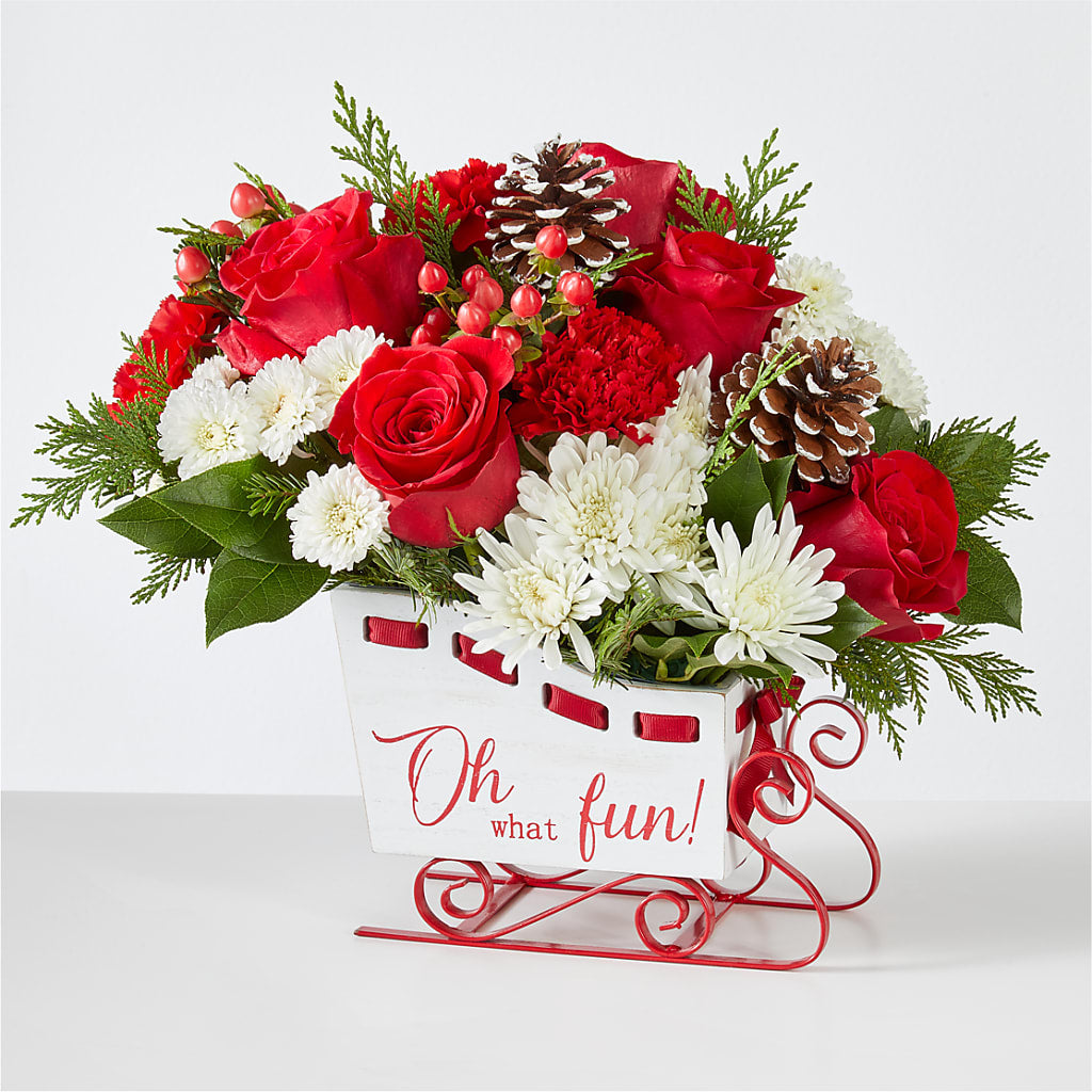 Sleigh Bells Bouquet – Blooms By Vickrey, Camp Hill PA