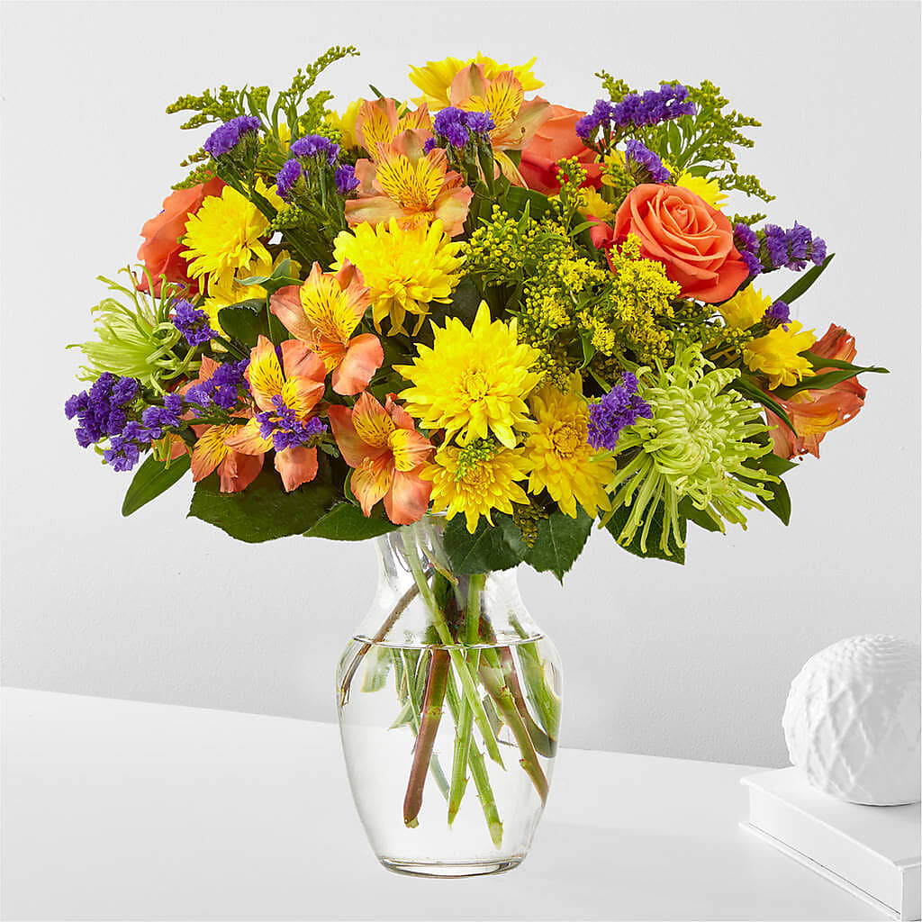 Marmalade Skies Bouquet – Blooms By Vickrey, Camp Hill PA