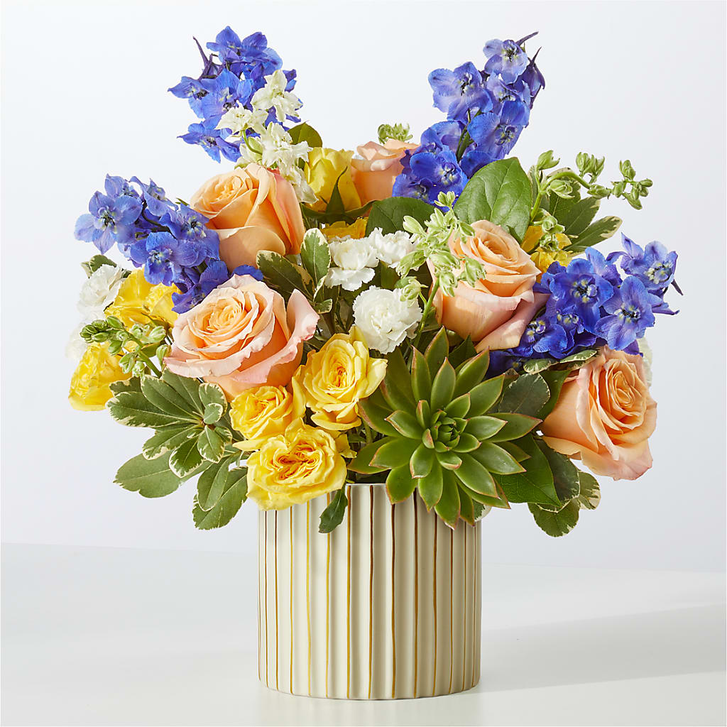 Cobalt Reverie Bouquet – Blooms By Vickrey, Camp Hill PA