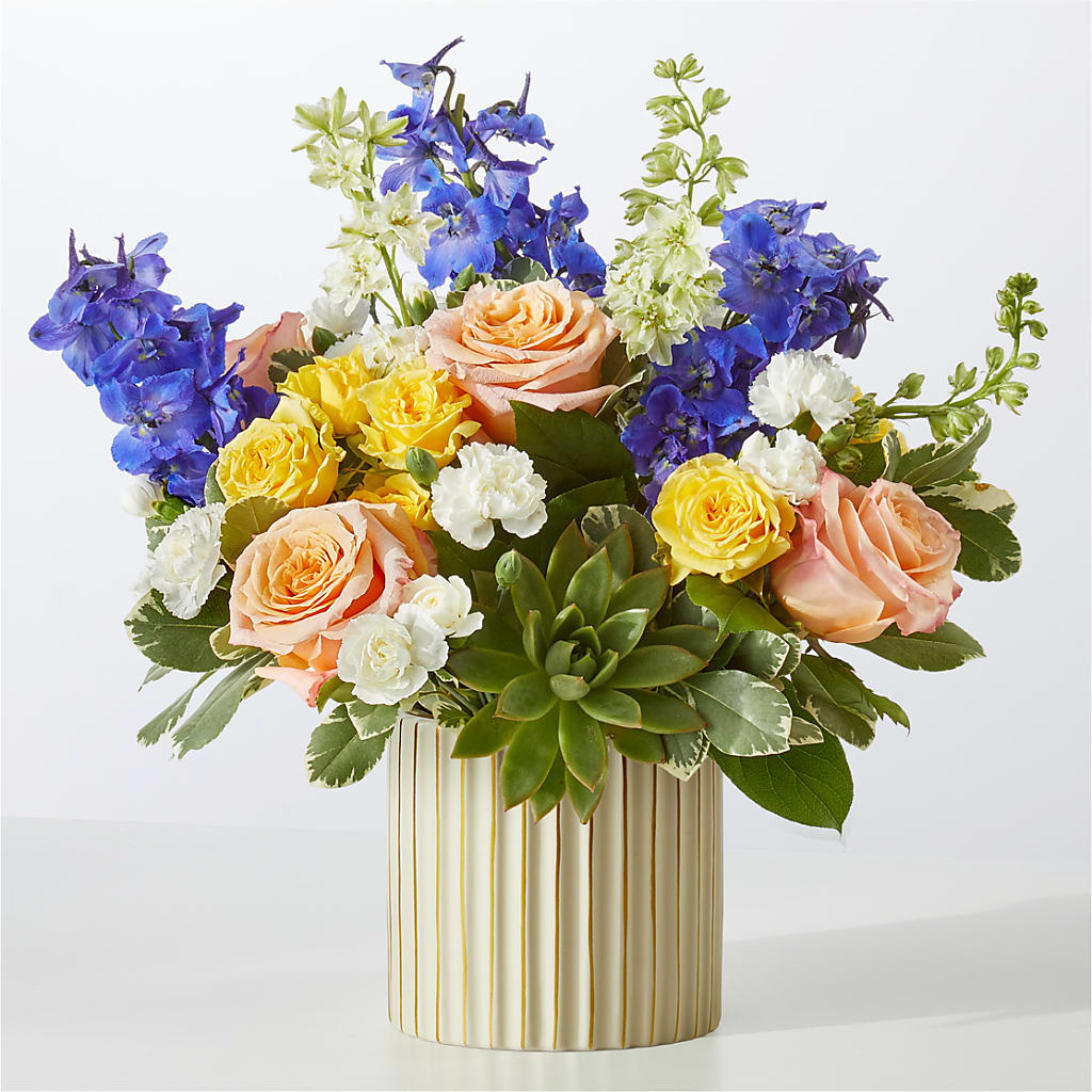 Cobalt Reverie Bouquet – Blooms By Vickrey, Camp Hill PA