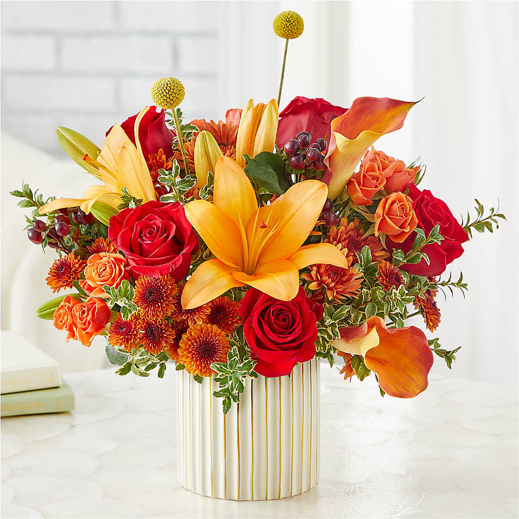 Scarlet Skies Bouquet – Blooms By Vickrey, Camp Hill PA