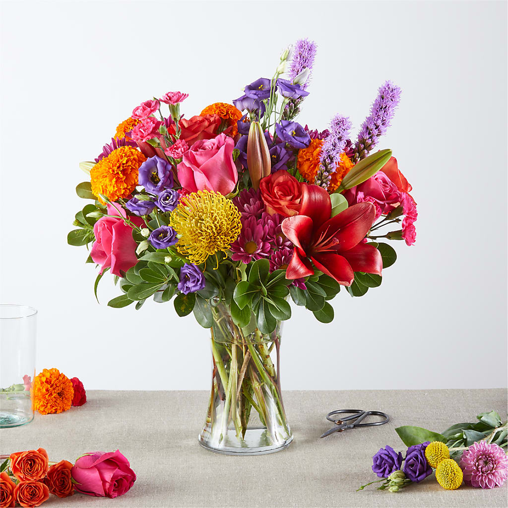 Feast of Color – A Florist Original – Blooms By Vickrey, Camp Hill PA
