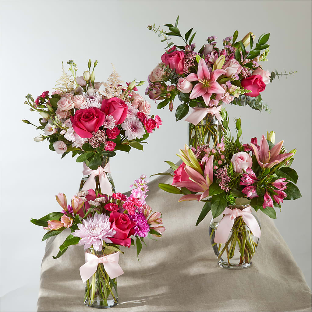 Pink Ribbon - A Florist Original – Blooms By Vickrey, Camp Hill PA