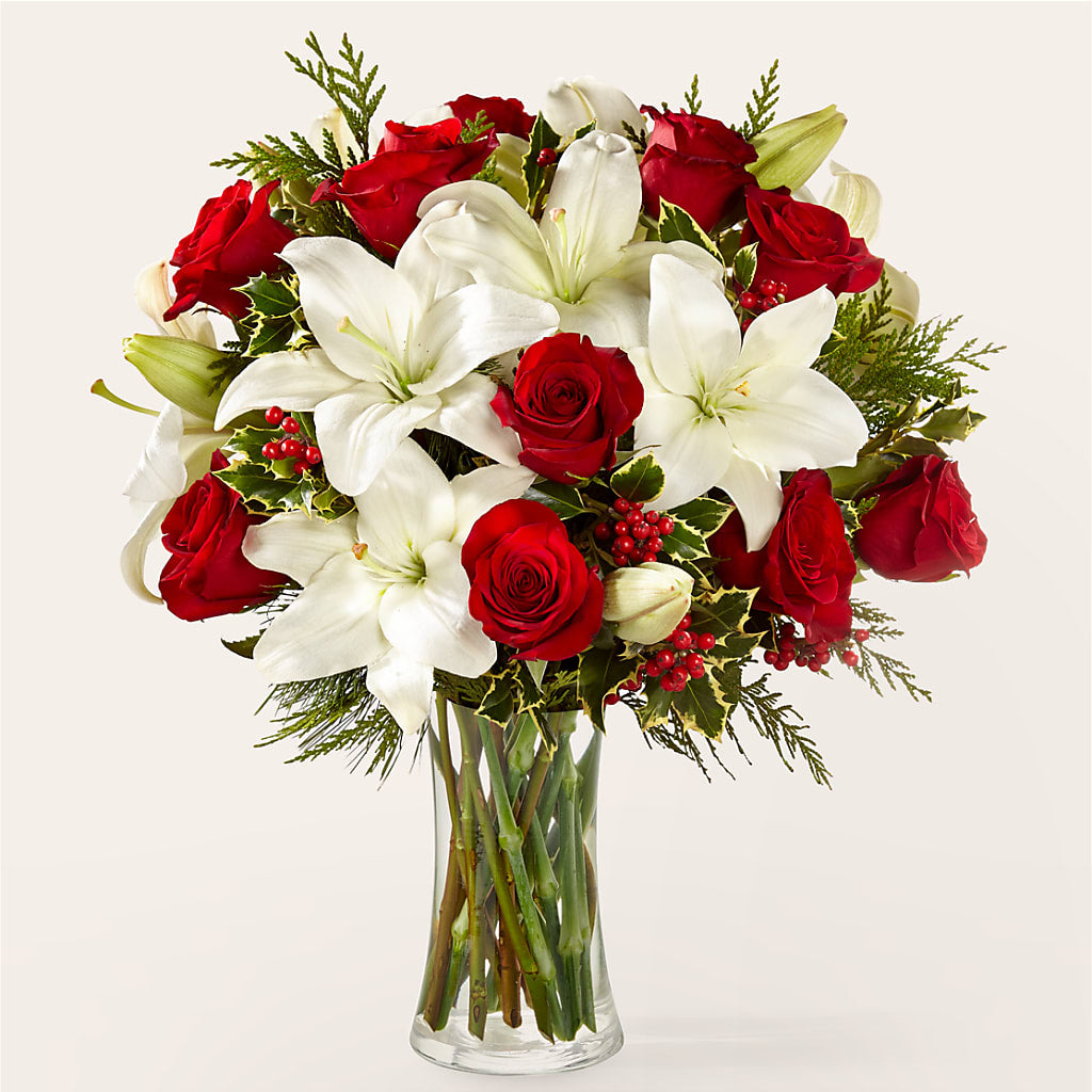 Sparkling Snowflakes Bouquet – Blooms By Vickrey, Camp Hill PA