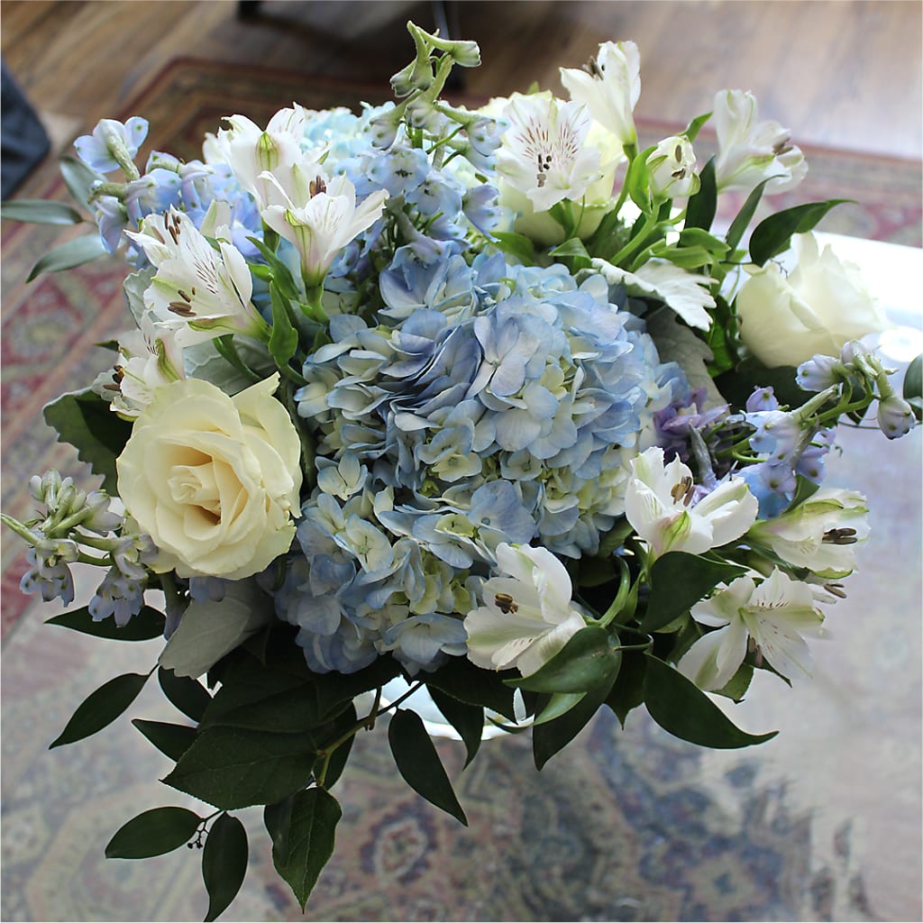 Clear Skies Bouquet – Blooms By Vickrey, Camp Hill PA