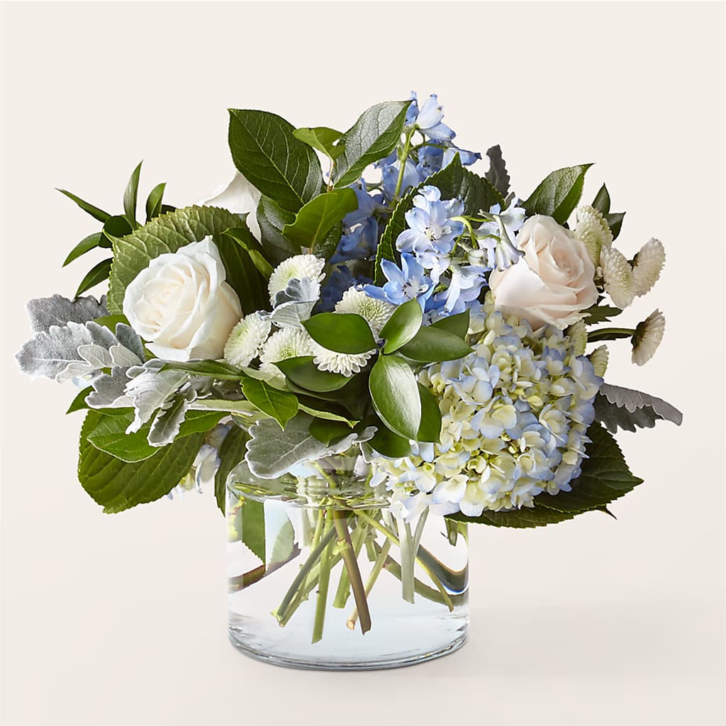 Clear Skies Bouquet – Blooms By Vickrey, Camp Hill PA