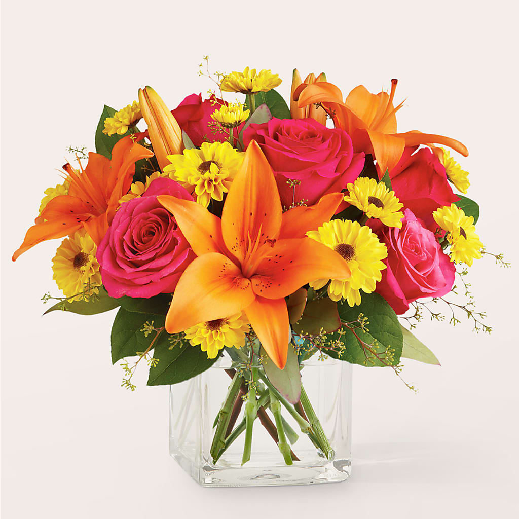 Neon Lights Bouquet – Blooms By Vickrey, Camp Hill PA