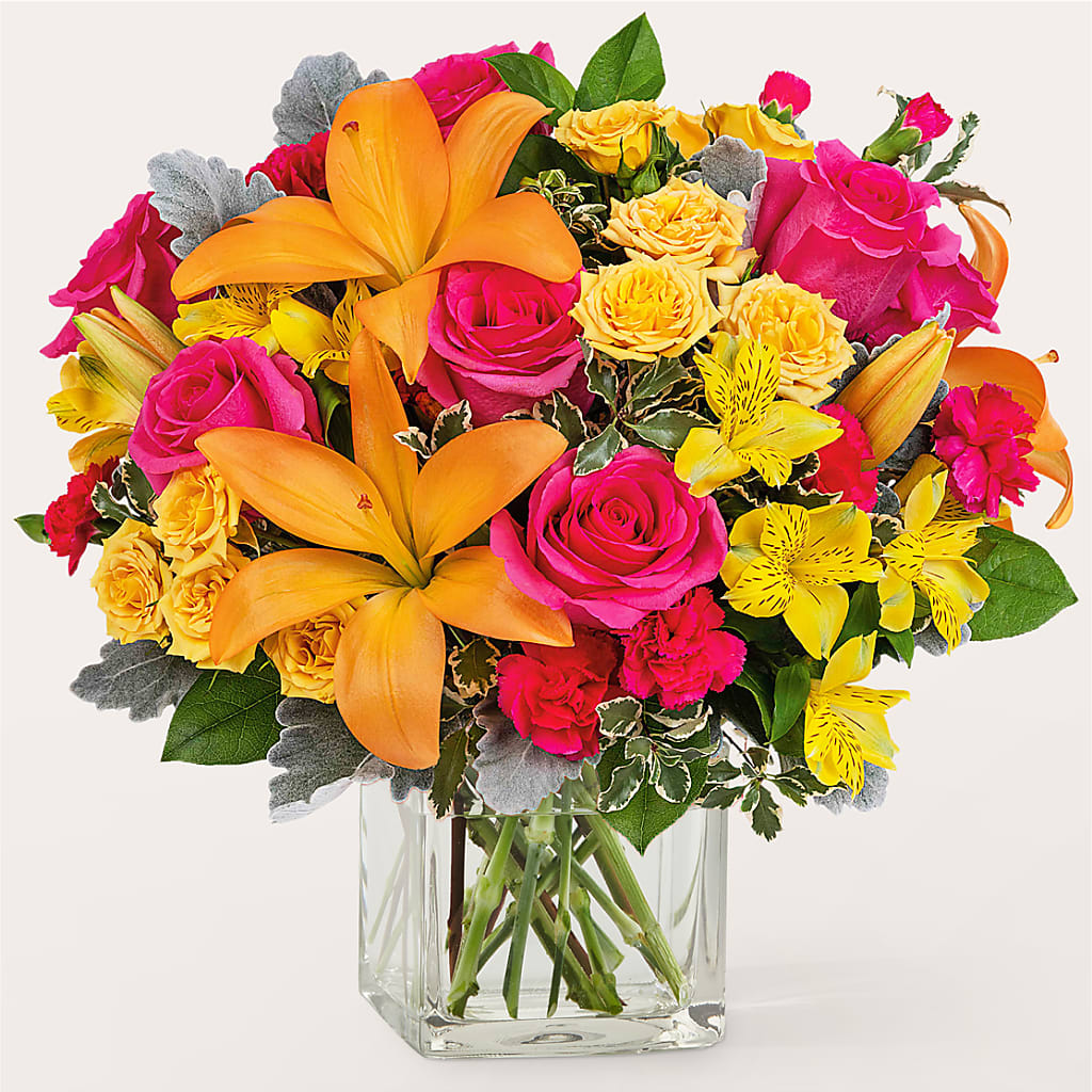 To the Tropics Bouquet – Blooms By Vickrey, Camp Hill PA