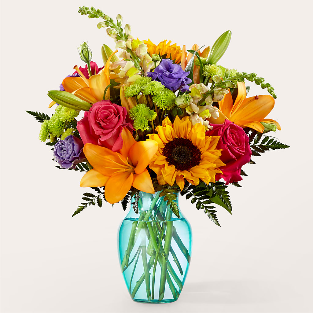 Double Rainbow Bouquet – Blooms By Vickrey, Camp Hill PA