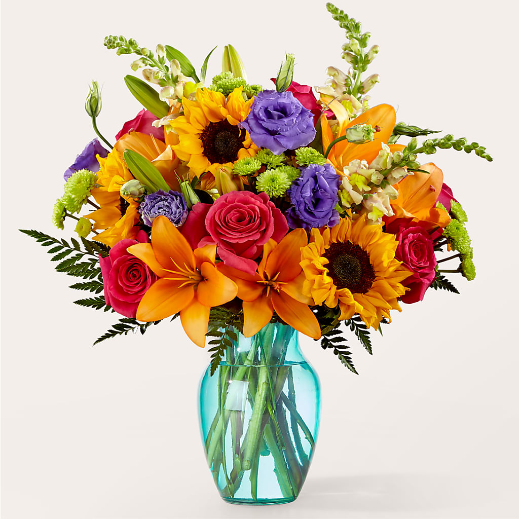 Double Rainbow Bouquet – Blooms By Vickrey, Camp Hill PA