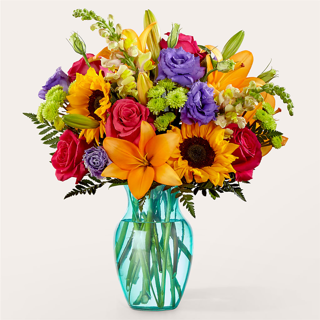 Double Rainbow Bouquet – Blooms By Vickrey, Camp Hill PA