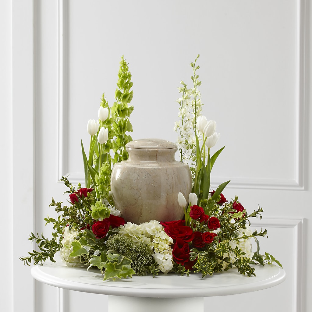 Tears of Comfort Arrangement – Blooms By Vickrey, Camp Hill PA