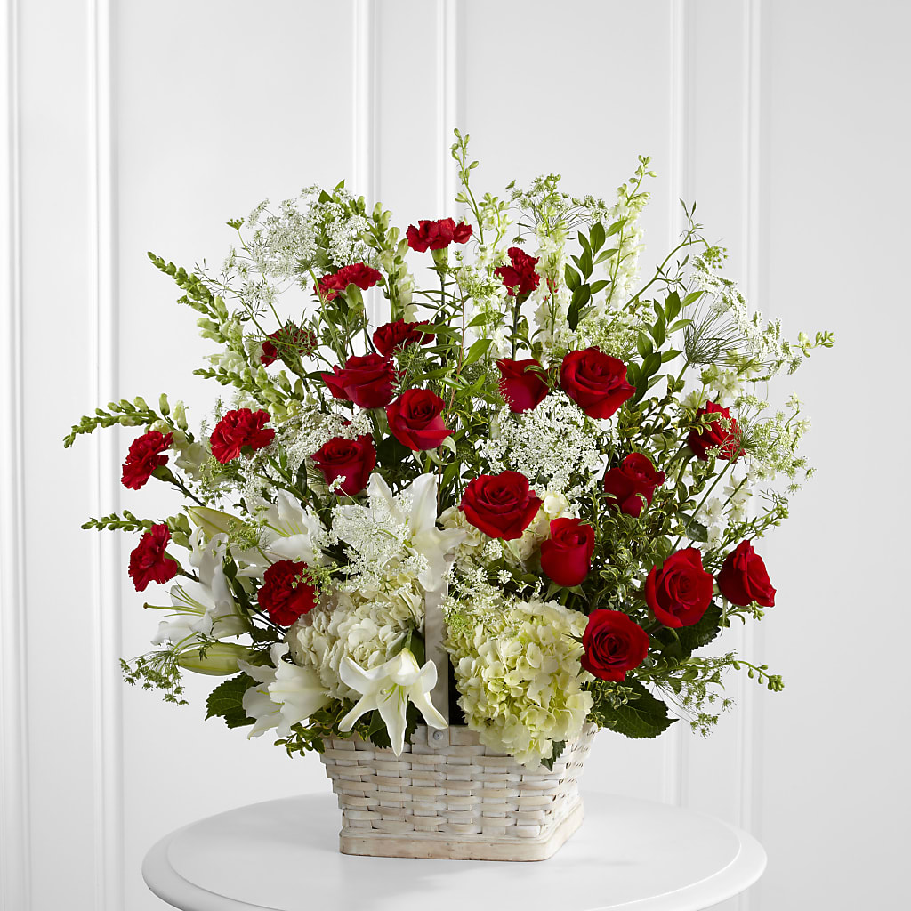 In Loving Memory Arrangement – Blooms By Vickrey, Camp Hill PA