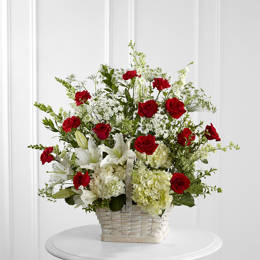 In Loving Memory Arrangement – Blooms By Vickrey, Camp Hill PA