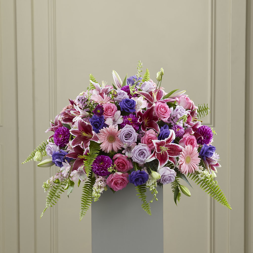 Fare Thee Well Pedestal – Blooms By Vickrey, Camp Hill PA