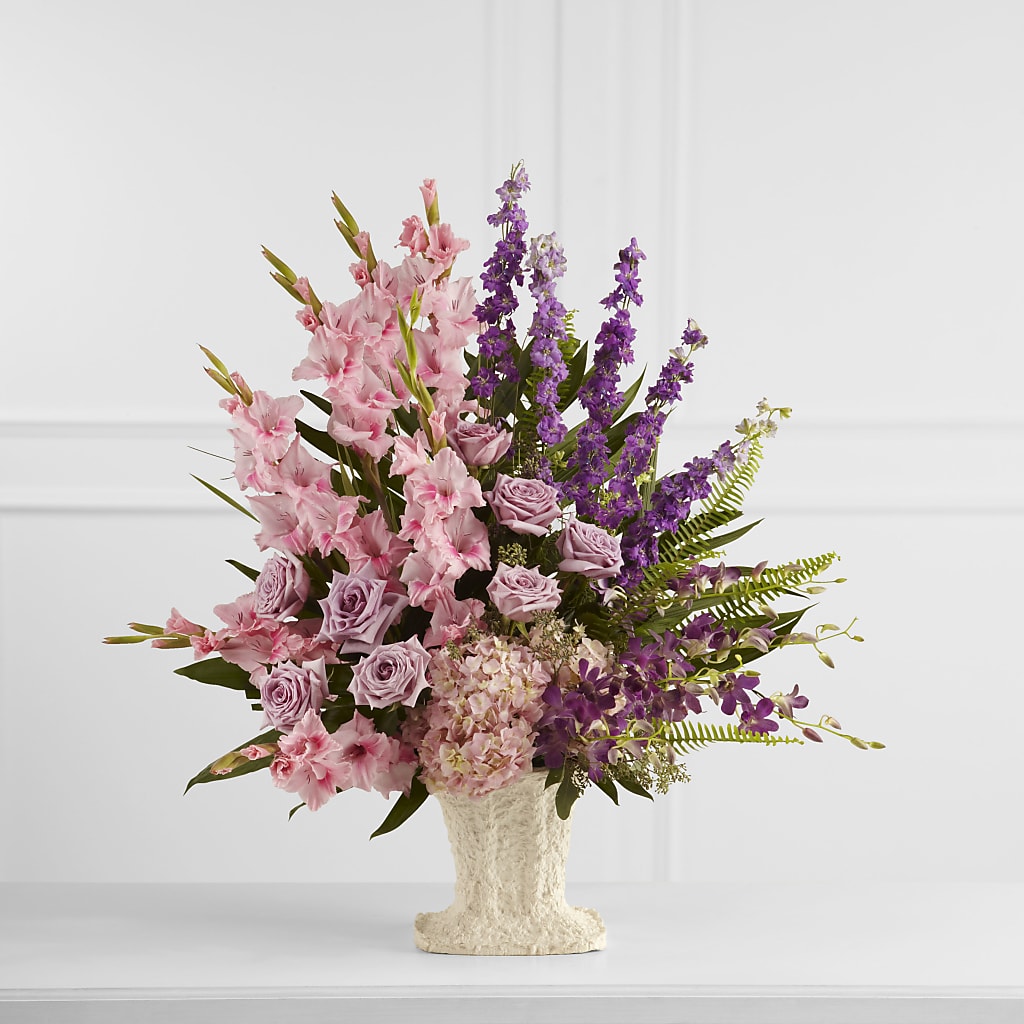 Flowing Garden Arrangement – Blooms By Vickrey, Camp Hill PA