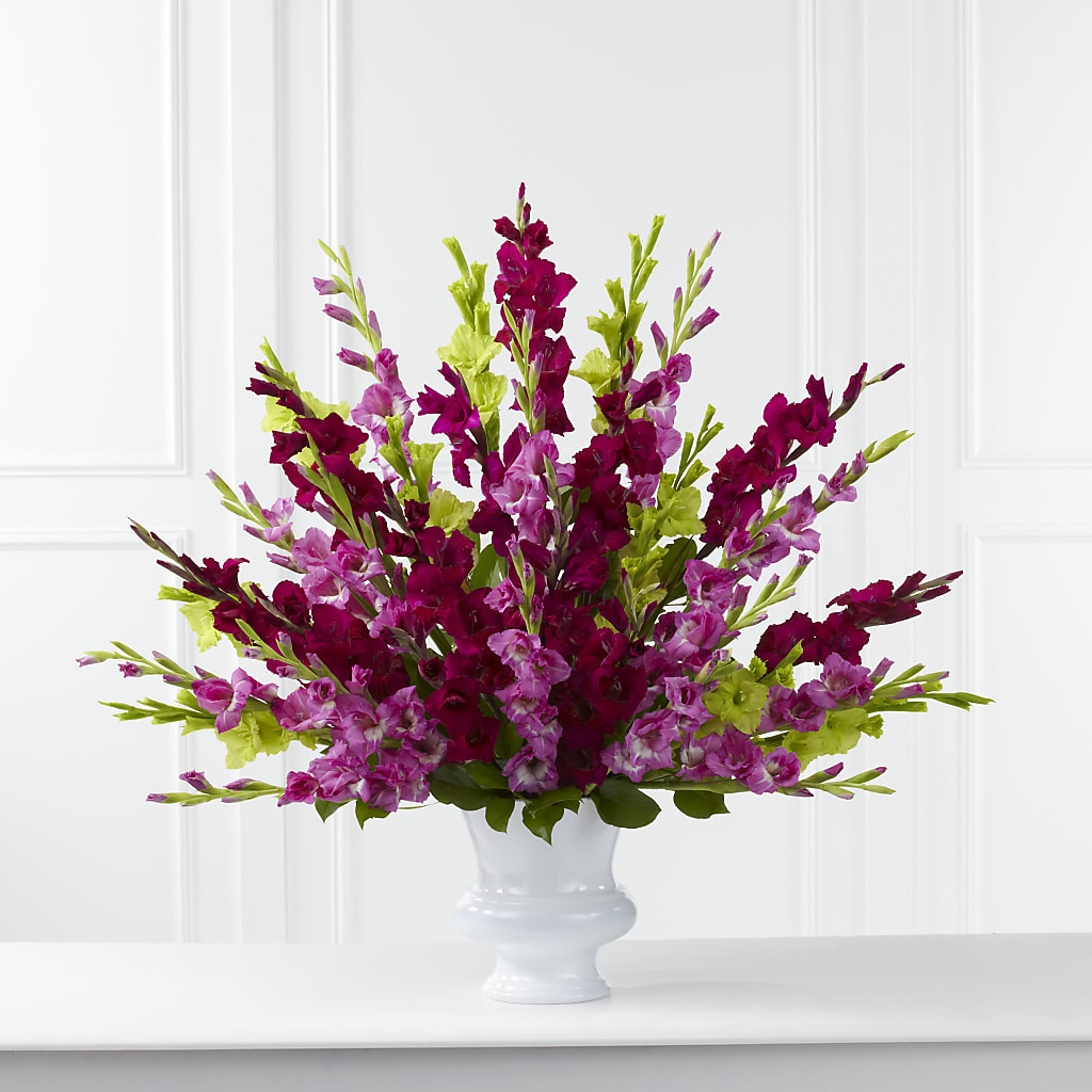 Solemn Offering Arrangement – Blooms By Vickrey, Camp Hill PA