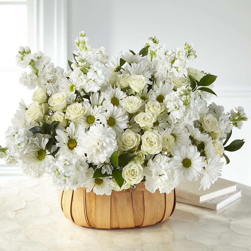 Graceful Garden Basket – Blooms By Vickrey, Camp Hill PA