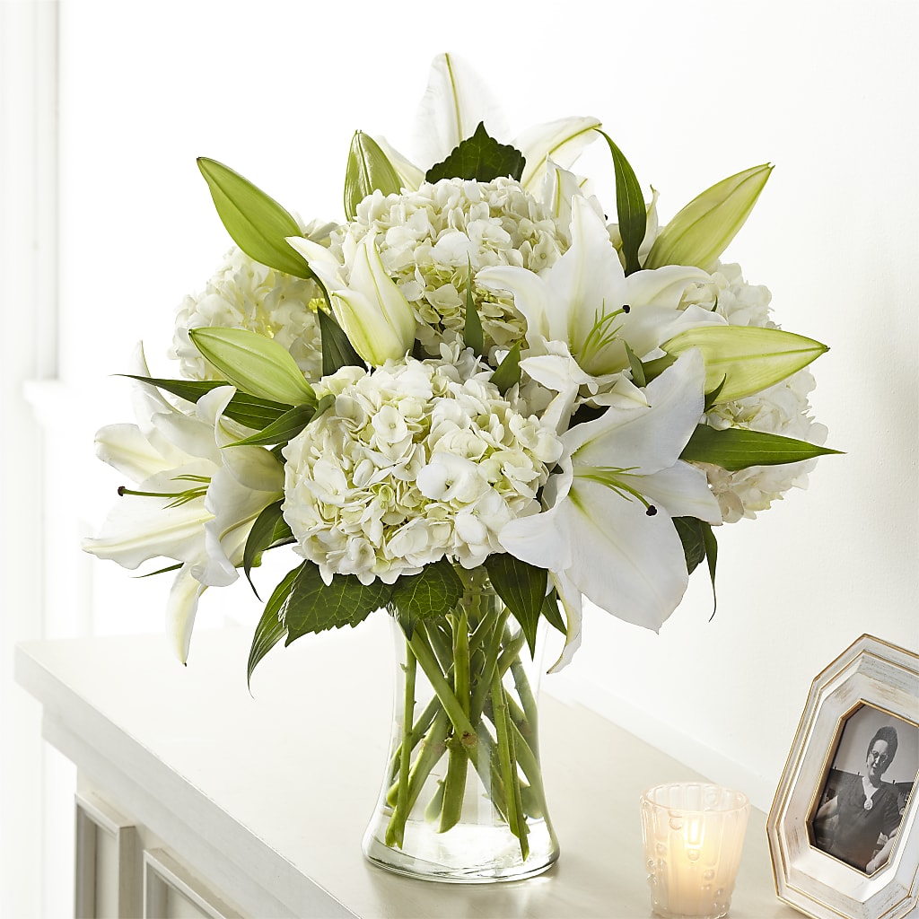Compassionate Lily Bouquet – Blooms By Vickrey, Camp Hill PA