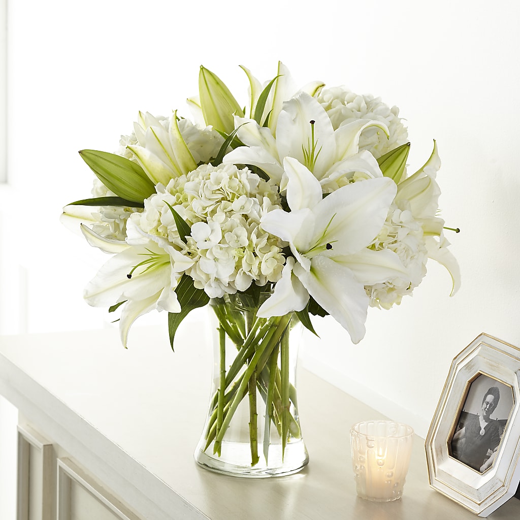 Compassionate Lily Bouquet – Blooms By Vickrey, Camp Hill PA