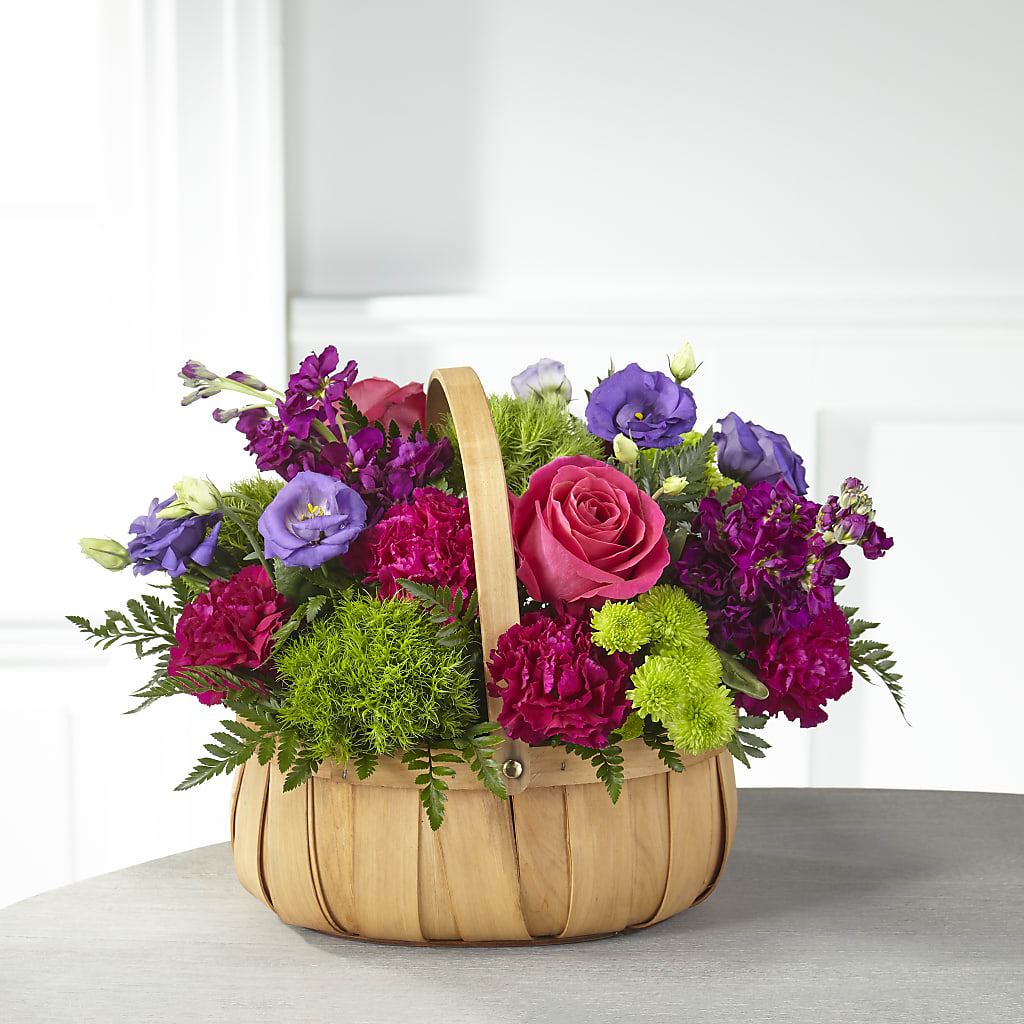 Serene Sanctuary Basket – Blooms By Vickrey, Camp Hill PA