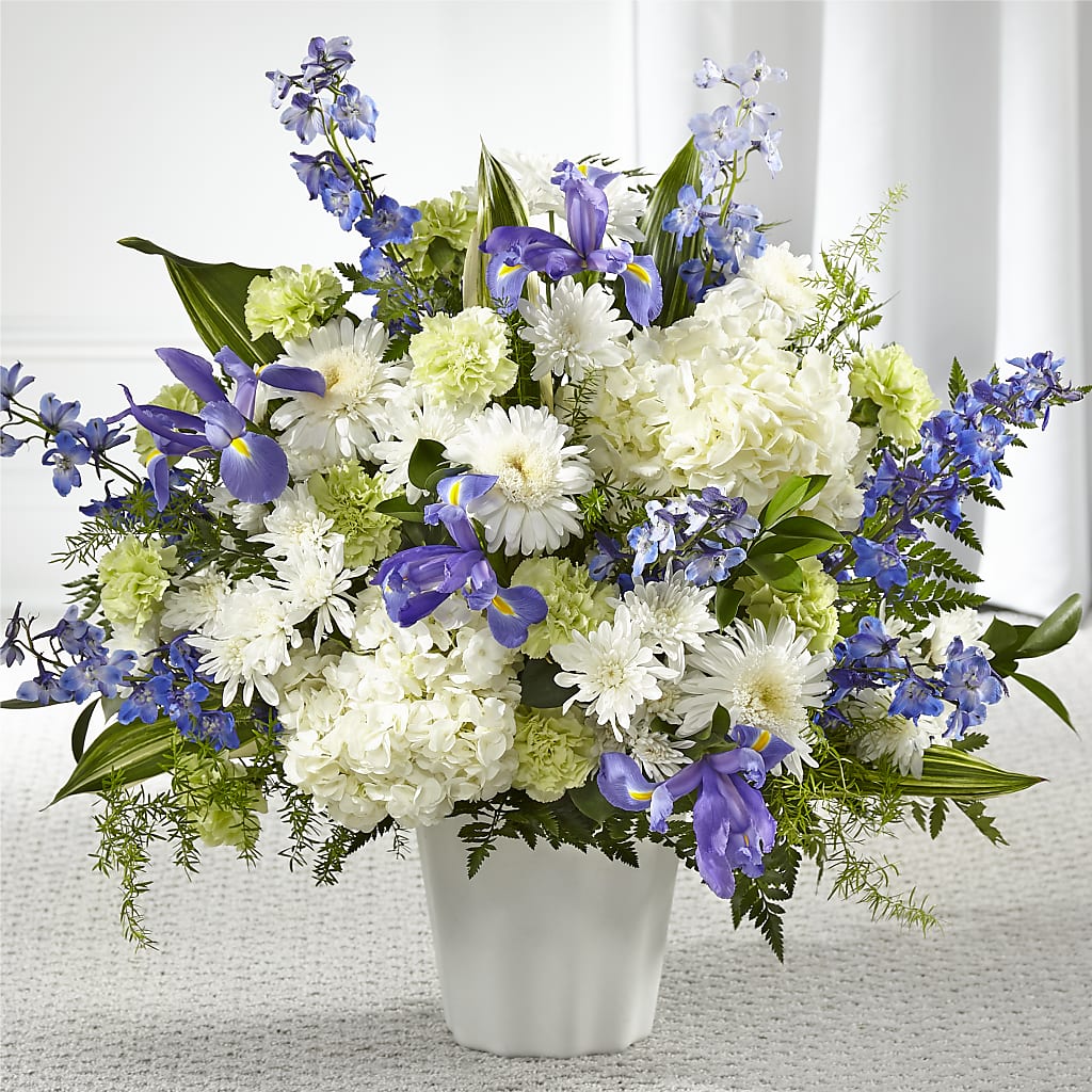 Soft Serenity Floor Basket – Blooms By Vickrey, Camp Hill PA