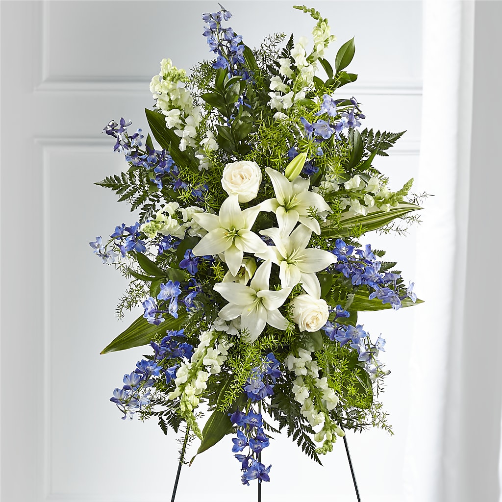 Faithful Friend Standing Spray – Blooms By Vickrey, Camp Hill PA