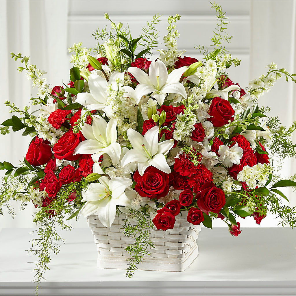 Sentiments of Love Arrangement – Blooms By Vickrey, Camp Hill PA