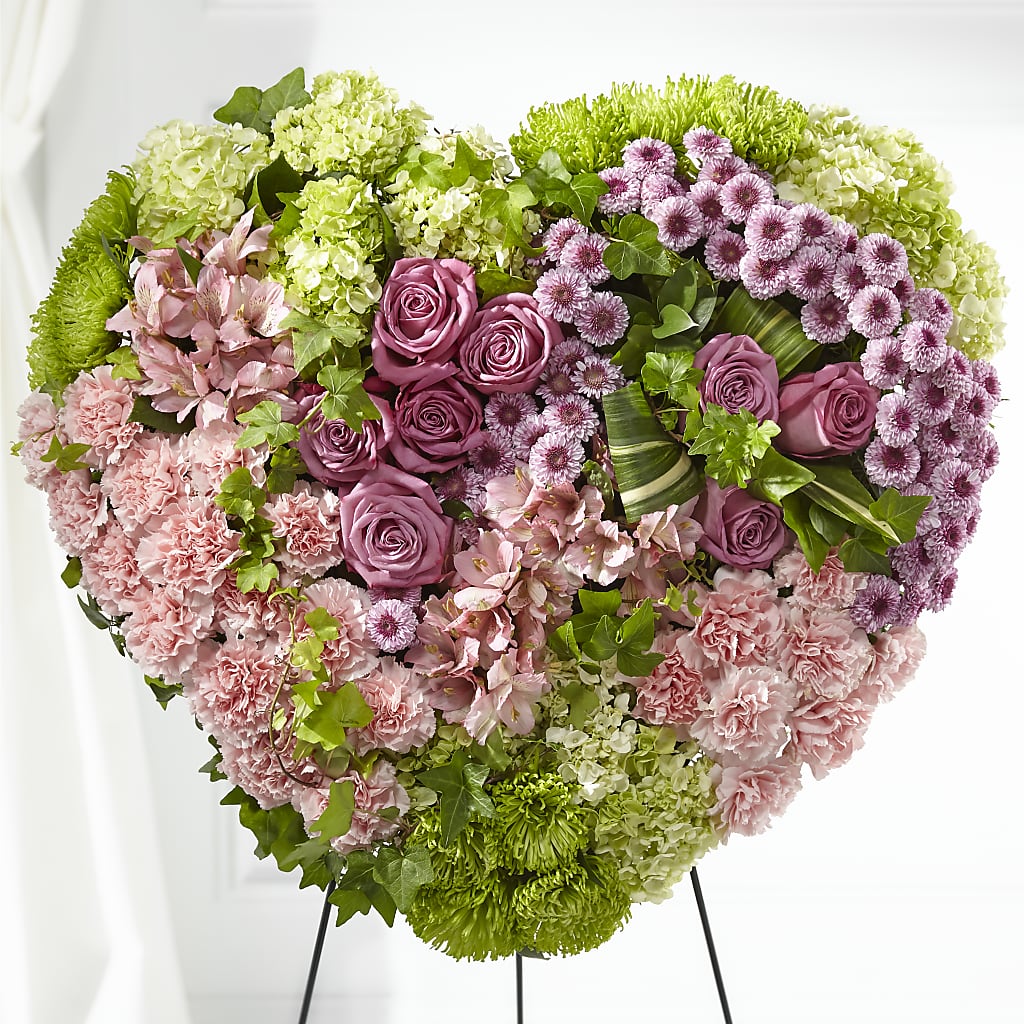 Heartwarming Standing Heart – Blooms By Vickrey, Camp Hill PA