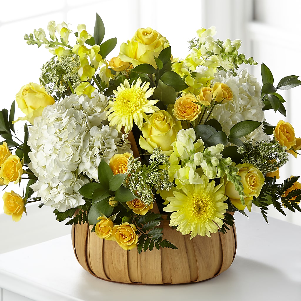 Rustic Remembrance Basket – Blooms By Vickrey, Camp Hill PA