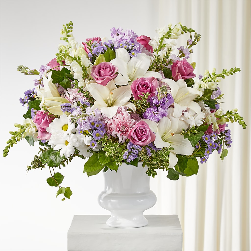 Remarkable Life Urn Arrangement – Blooms By Vickrey, Camp Hill PA