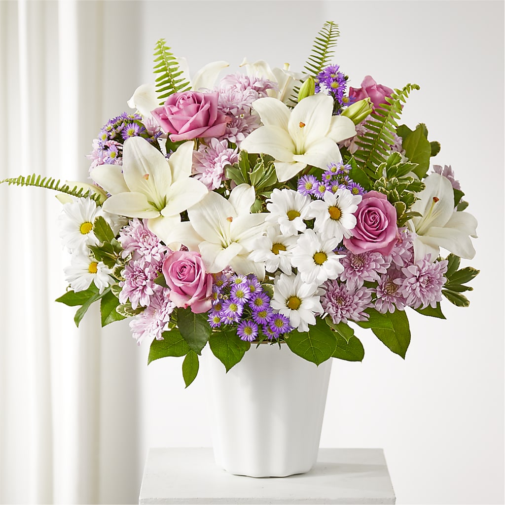 Warmest Thoughts Tabletop Basket – Blooms By Vickrey, Camp Hill PA