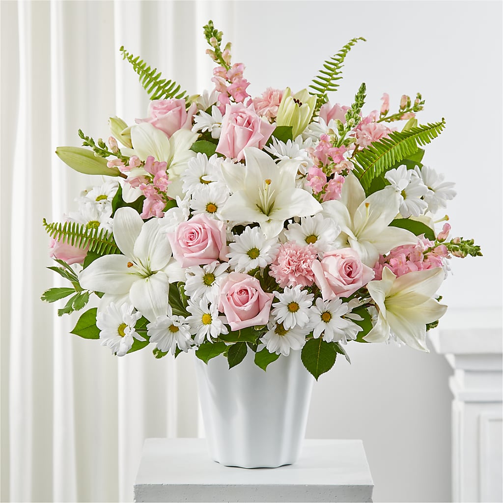 Soft Touch Tabletop Basket – Blooms By Vickrey, Camp Hill PA