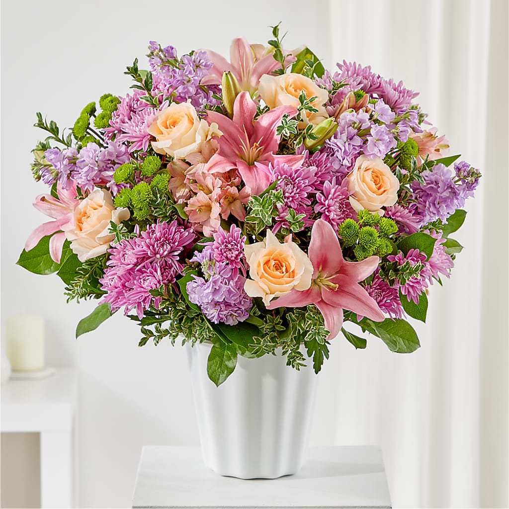 Supportive Embrace Tabletop Basket – Blooms By Vickrey, Camp Hill PA