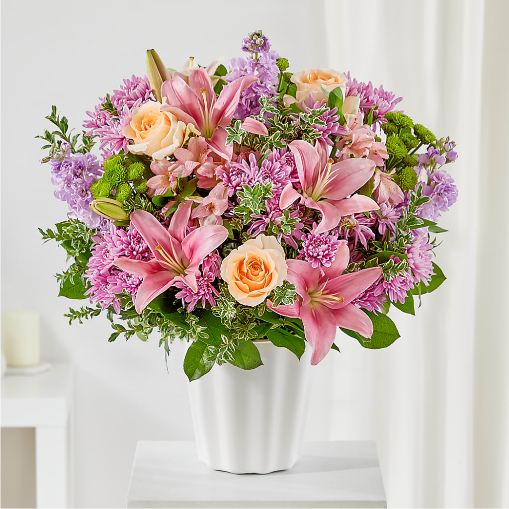 Supportive Embrace Tabletop Basket – Blooms By Vickrey, Camp Hill PA