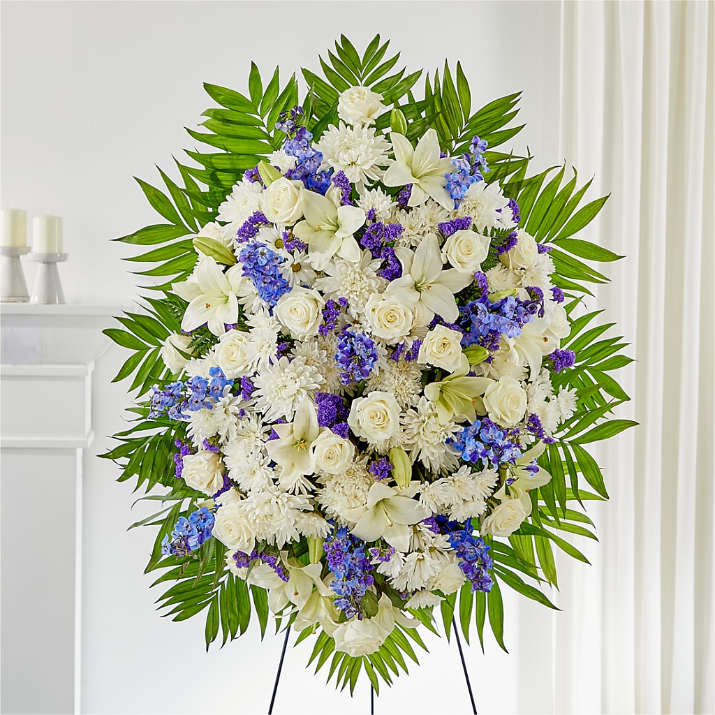 At Rest Standing Spray – Blooms By Vickrey, Camp Hill PA