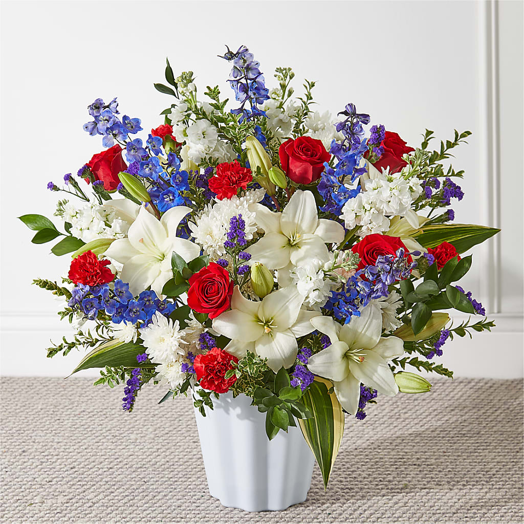 Consoled Floor Basket – Blooms By Vickrey, Camp Hill PA