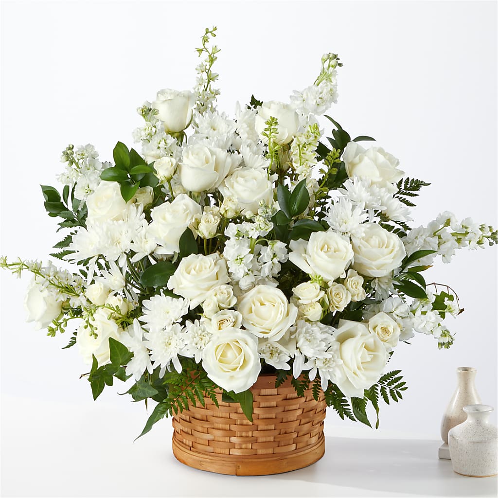Heartfelt Condolences Arrangement – Blooms By Vickrey, Camp Hill PA