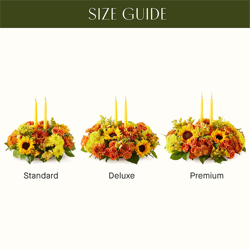 Autumn Harmony Centerpiece – Blooms By Vickrey, Camp Hill PA