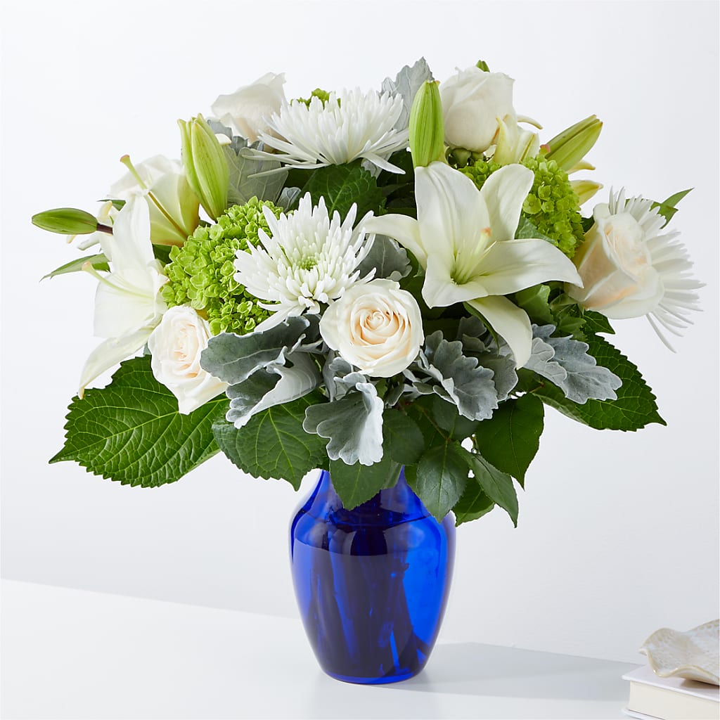 Snowy Dreams Bouquet – Blooms By Vickrey, Camp Hill PA