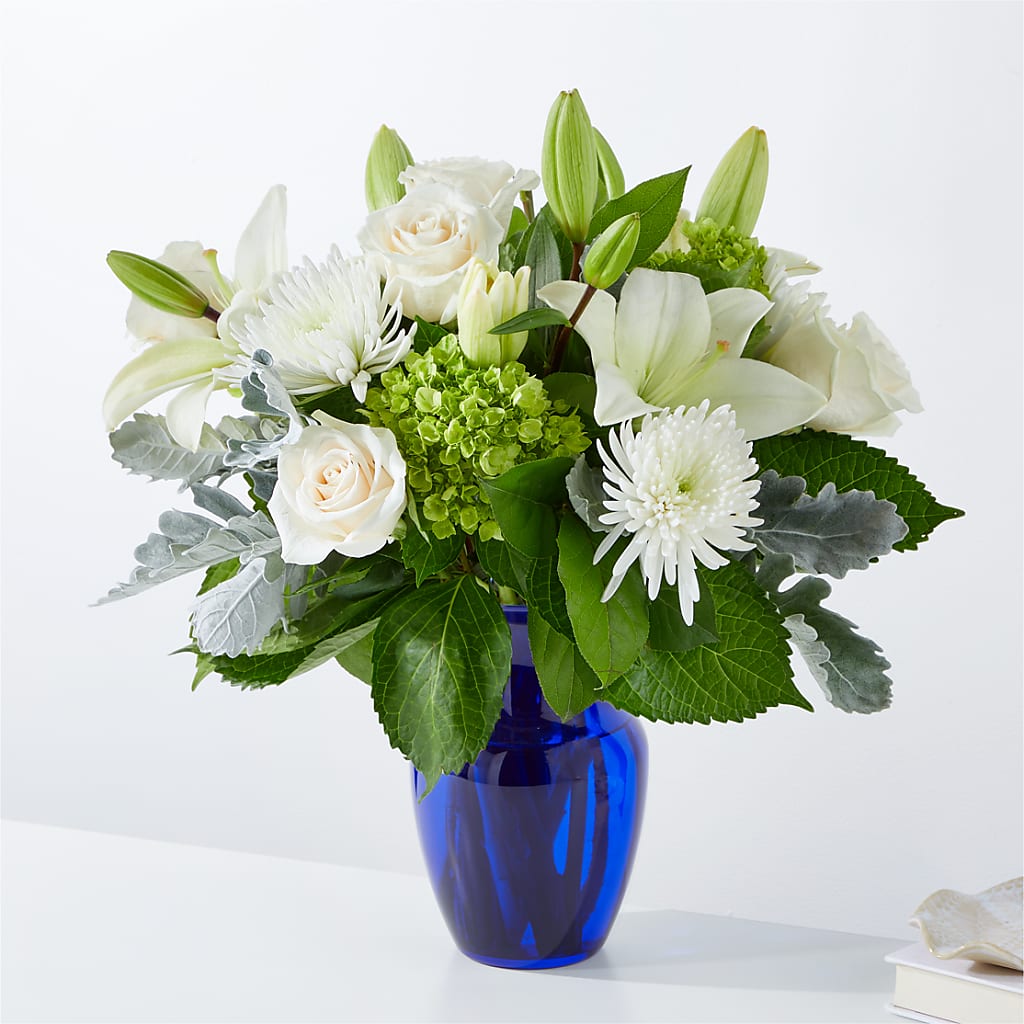 Snowy Dreams Bouquet – Blooms By Vickrey, Camp Hill PA