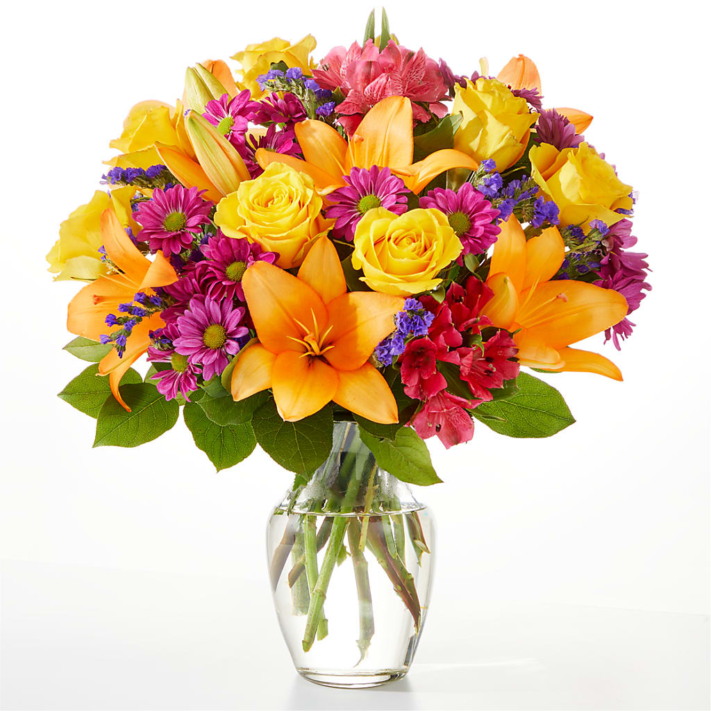 Colorful Visions Bouquet – Blooms By Vickrey, Camp Hill PA